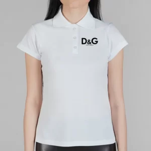 Футболка поло "Dolce_&_Gabbana" женская