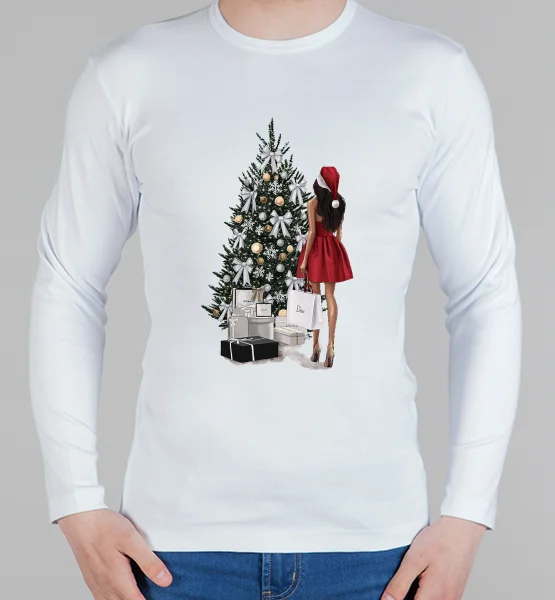 Мужской лонгслив "Christmas 2022"