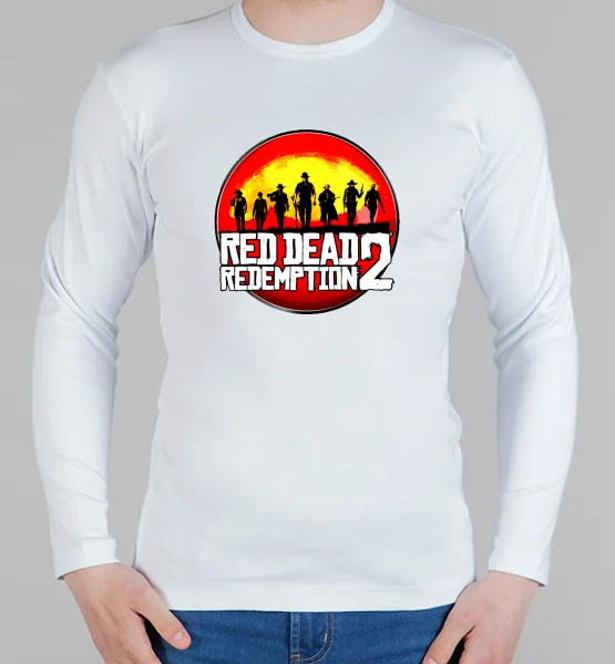 Мужской лонгслив "Red Dead Redemption 2 (3)"