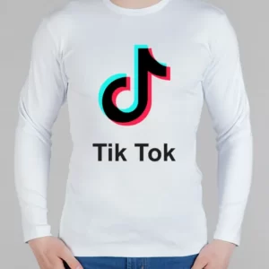 Мужской лонгслив "Tik Tok"