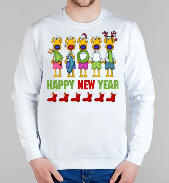 Свитшот "Happy New Year"