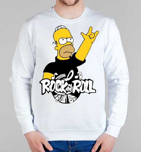 Свитшот "Rock-n-Roll"