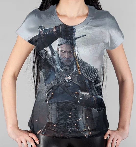 Женская 3D футболка ""