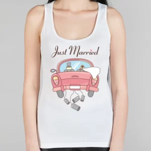 Женская борцовка "Just married"