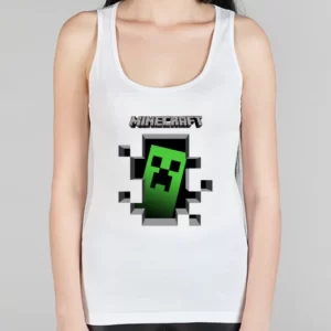Женская борцовка "Minecraft (Крипер)"