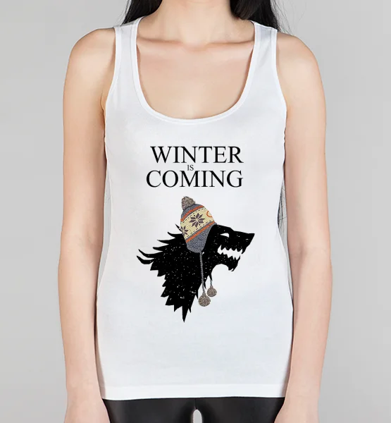 Женская борцовка "Winter is coming (Games of thrones)"