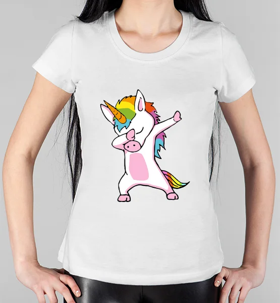 Женская футболка "Единорог"