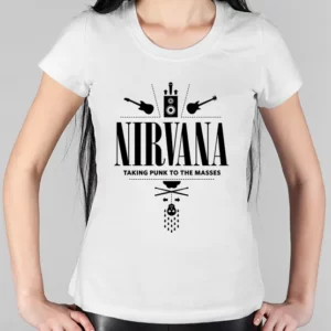 Женская футболка "Нирвана / Nirvana"