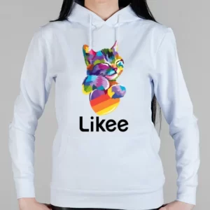 Женская толстовка "Котик Likee"