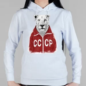 Женская толстовка "Лев СССР"