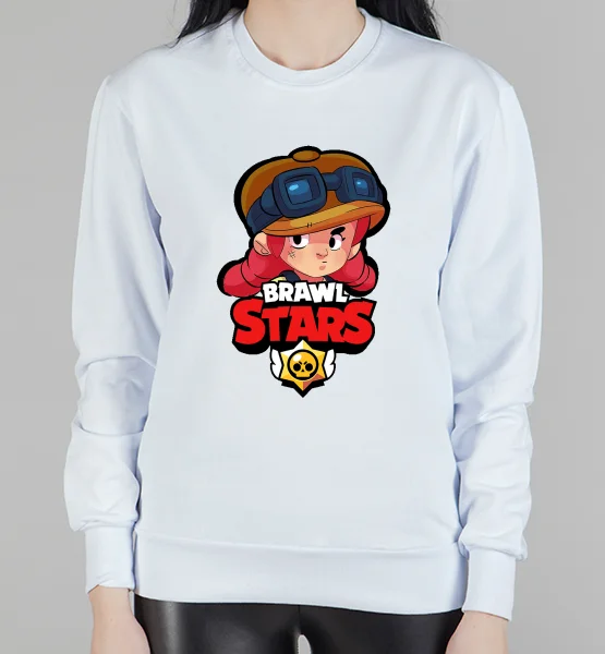 Женский свитшот "Brawl Stars Jessie"