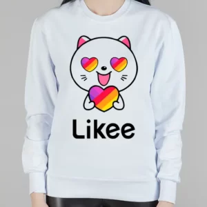 Женский свитшот "Likee Cat"